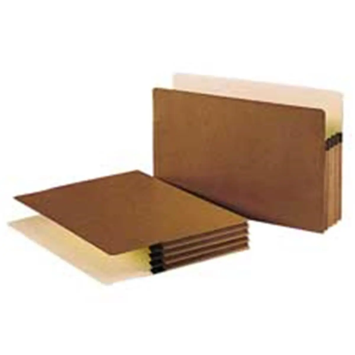 212 MAIN Straight Cut Expanding Kraft Paper File Pocket - Office Filing Organizer, 14.75x9.5in Office Accessories, 5.25in Depth Document Organizer, File Folder, Expanding File