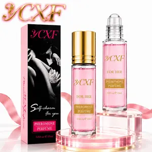 FCXF Warm Cozy Pheromone Perfume for Women Long Lasting Alcohol Free Roll On Oil 15ml Vanilla Amber Attractive Clean Fresh Scent for Date Night Daily Wear Christmas Stocking Stuffers for Her 1pcs