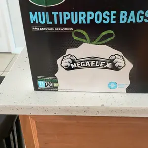 Scotts  13 Gallon Boxed Disposable Non Tear Puncture Tear Resistant Trash Bags, ODOR ELIMINATORTECHNOLOGY Kitchen Drawstring Garbage Bags, Fresh Clean Scent With Lemon Scent, Multipurpose Easy To Usedrawstrings More Durable