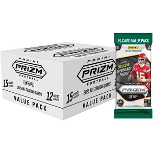 2025-26 Panini Prizm Football Fat Pack (Green Flash Prizm)