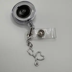 Stethoscope charm accessory for badge reel charm badge buddy gift for medical assistant physician assistant nurse practitioner new nurse