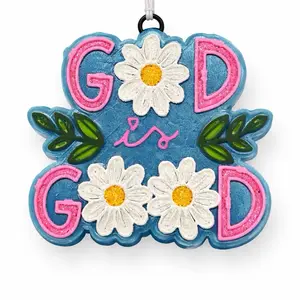 God Is Good Car Freshie | Christian Car Air Freshener | Handmade Freshie | Strong Scent | Faith Gift