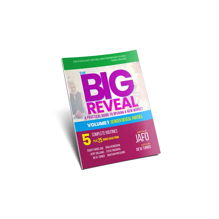 The Big Reveal: A Practical Guide to Opening a New Market V1 - Gender Reveal Parties by Jafo eBook (Download)
