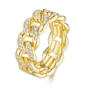 Hip-Hop Style 925 Ring | Synthetic Moissanite | Bold & Fade-Free