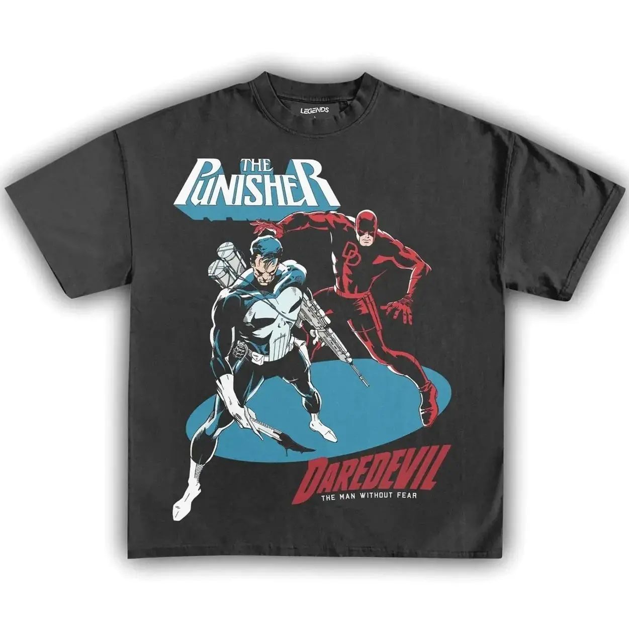 THE PUNISHER VS.DAREDEVIL T-SHIRT, GIFT FOR FANS, GIFT FOR HER, GIFT FOR HIM