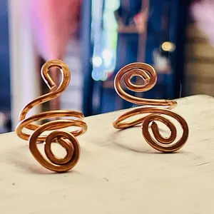 Handmade pure copper rings for men & women
