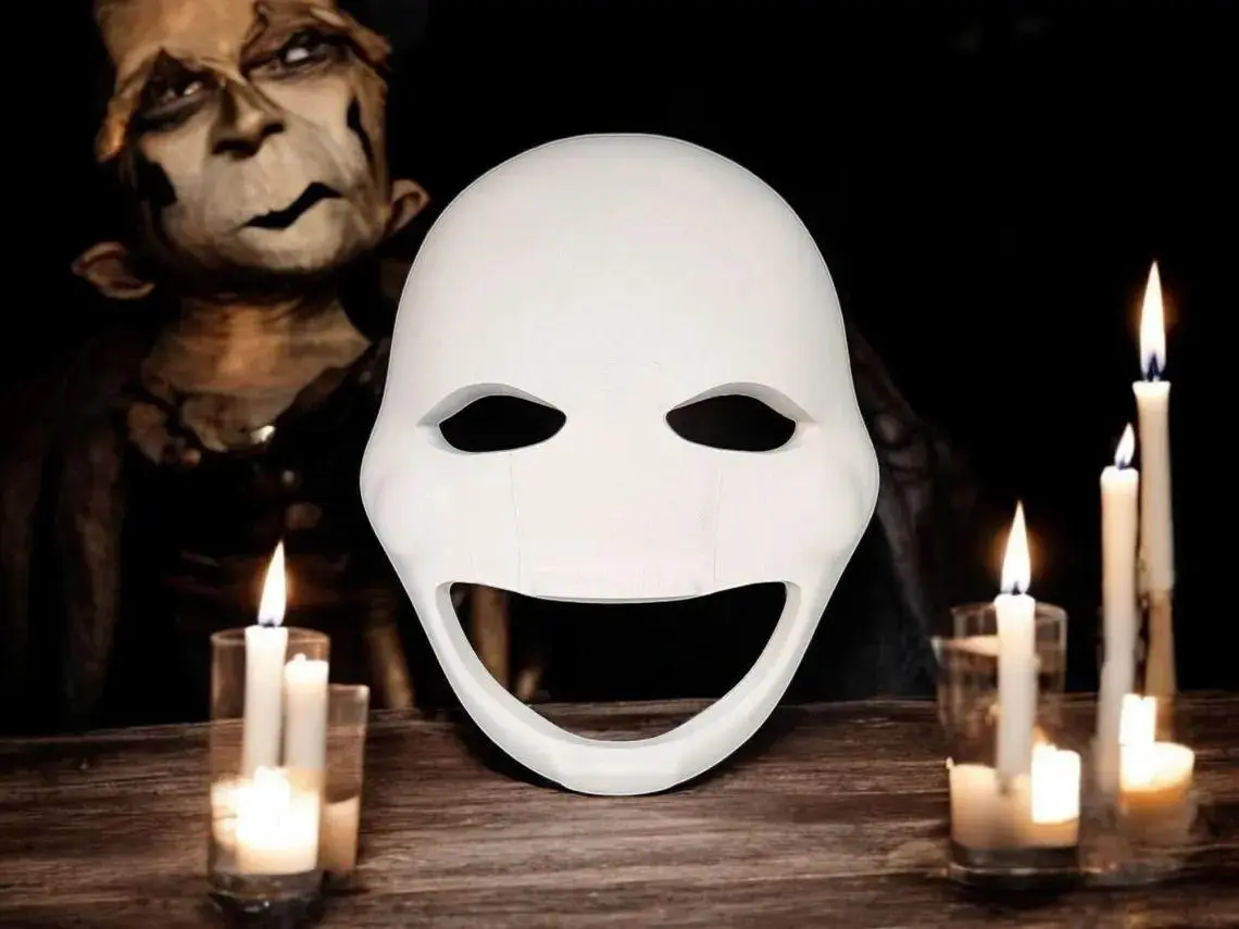 Five Nights at Freddy's: The Puppet (Marionette) Helmet 3D Printed Cosplay DIY Kit Unpainted