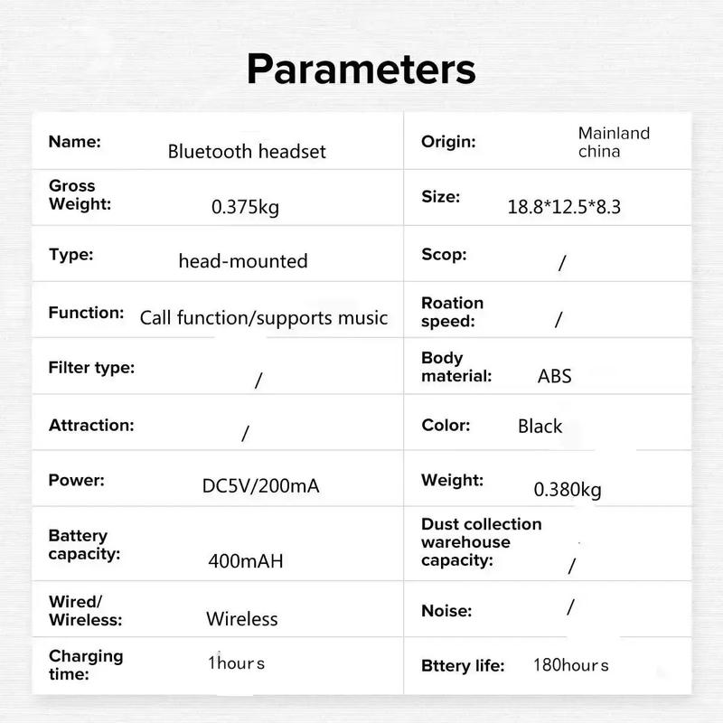 Wireless Over-ear Headphone, Noise Cancelling Headphone with LED Light &microphone & FM & SD Card Slot, Stereo Sound Bluetooth-compatible Headphone for Home Office Travel Wireless Headphones