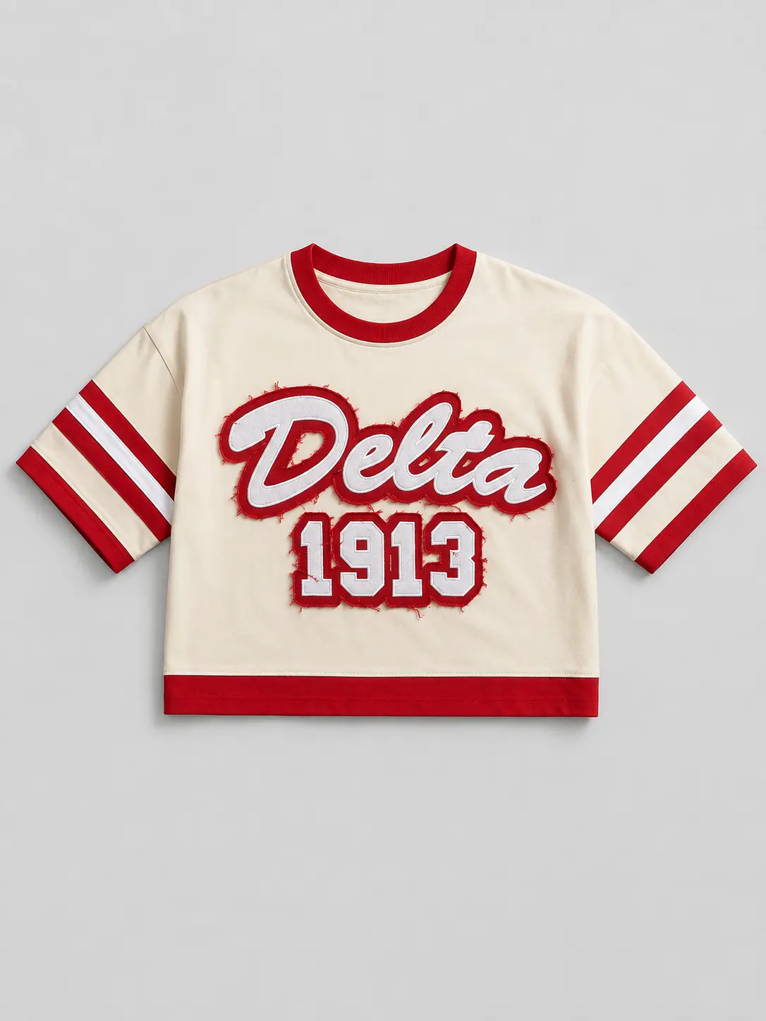 Delta Sigma Theta Cream Short Sleeve Jersey