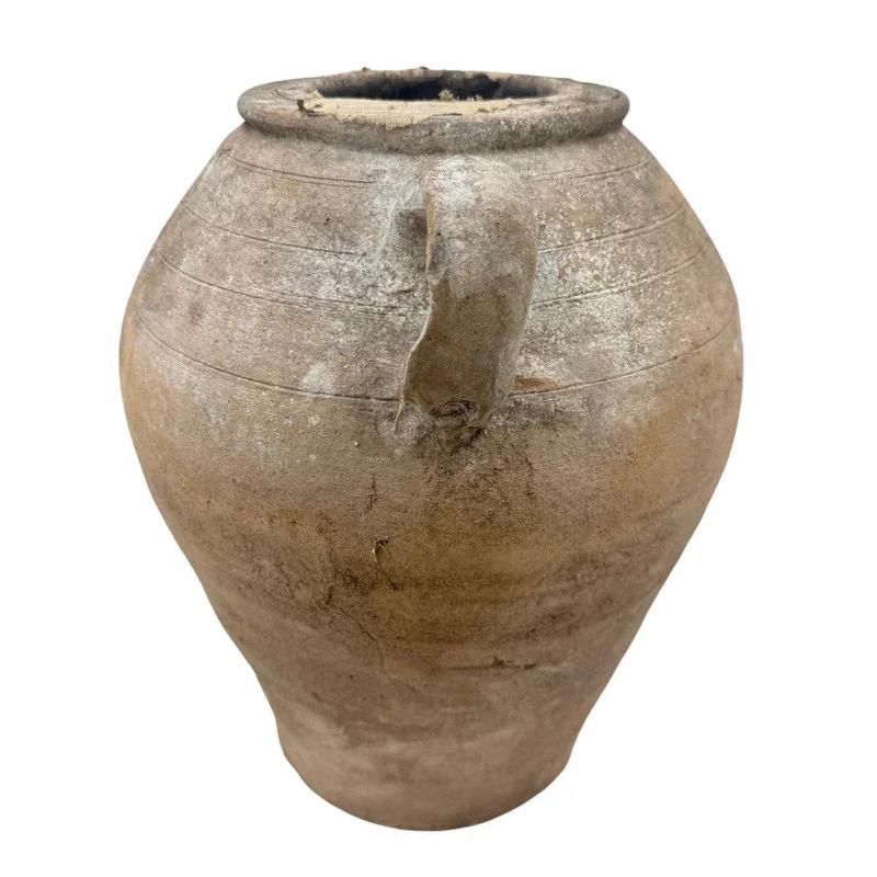 Antique Moroccan Terracotta Coastal Olive Jar