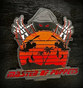 Master Of Puppets - Printed Vinyl Patch - VIP Members only