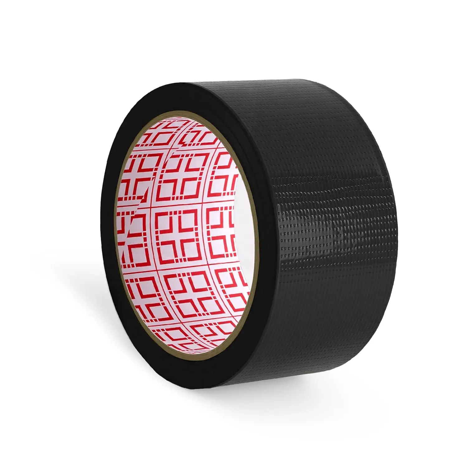Heavy Duty Black Duct Tape, 2 in x 22 yd Multi-Surface Waterproof Tape with Strong Industrial Adhesive, No Residue, Easy Hand Tear for Indoor & Outdoor Repairs, Single Roll
