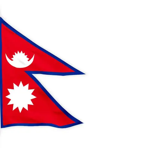 G128 Nepal Nepali Flag | 3x5 Ft | Printed 150D Polyester - Indoor/Outdoor, Vibrant Colors, Brass Grommets, Quality Polyester, Much Thicker More Durable Than 100D 75D Polyester