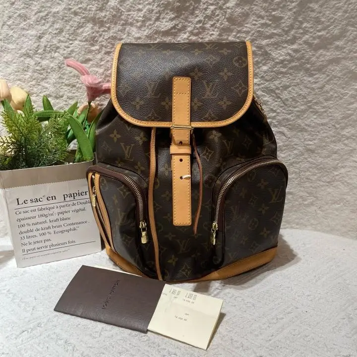 Pre-owned Louis Vuitton Bosphore M40107 Monogram Backpack 22924104