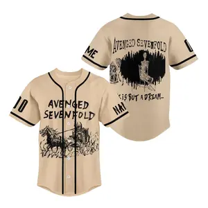 Avenged Sevenfold Life Is But A Dream Baseball Jersey Shirt Gift For Fans Men Women