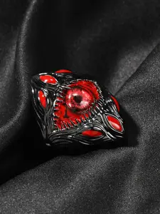 Unique Design Eye Parasite Ring, Style High-End Hip-Hop Fashion, Vintage Ring for Men, Index Finger Ring Wholesale