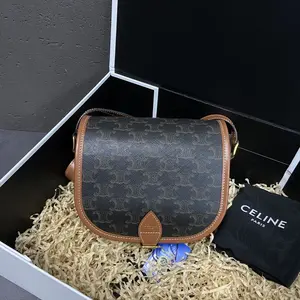 Pre-owned Celine Canvas Shoulder Bags 7.8'' R719 Shoulder Bag C14301108184 0405 T2 Ella