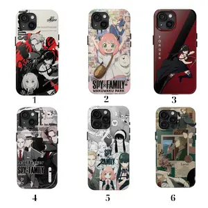 Spy X Family Phone Case, Anime Phone Case phone Case for iPhone For Samsung , Phone Accessories, Cute Phone Case, Fashion Case, Perfect Gift for HerHim, Phone Case for iPhone, Creative Dual Layer Case