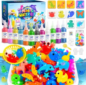 [Funewest] Magic Water Elf Toy Kit,Aqua Fairy Water Gel kit, Teach children color coordination ,Water Pets, Birthday Gifts squishy toy tiktokshopspringglowup