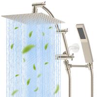 Square-10 Inch - Brushed Nickel