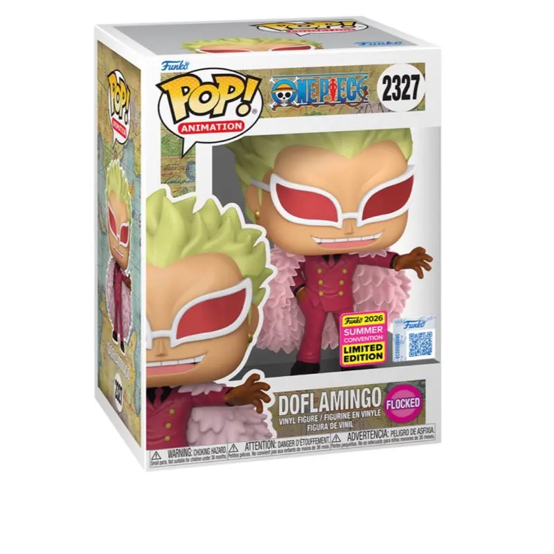 Funko One Piece Doflamingo 2327 Flocked Shared Sticker