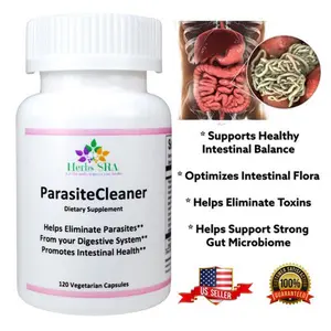 WORMWOOD, Papaya Seed, Black Walnut Hull, Clove & Neem NATURAL PARASITE DETOX