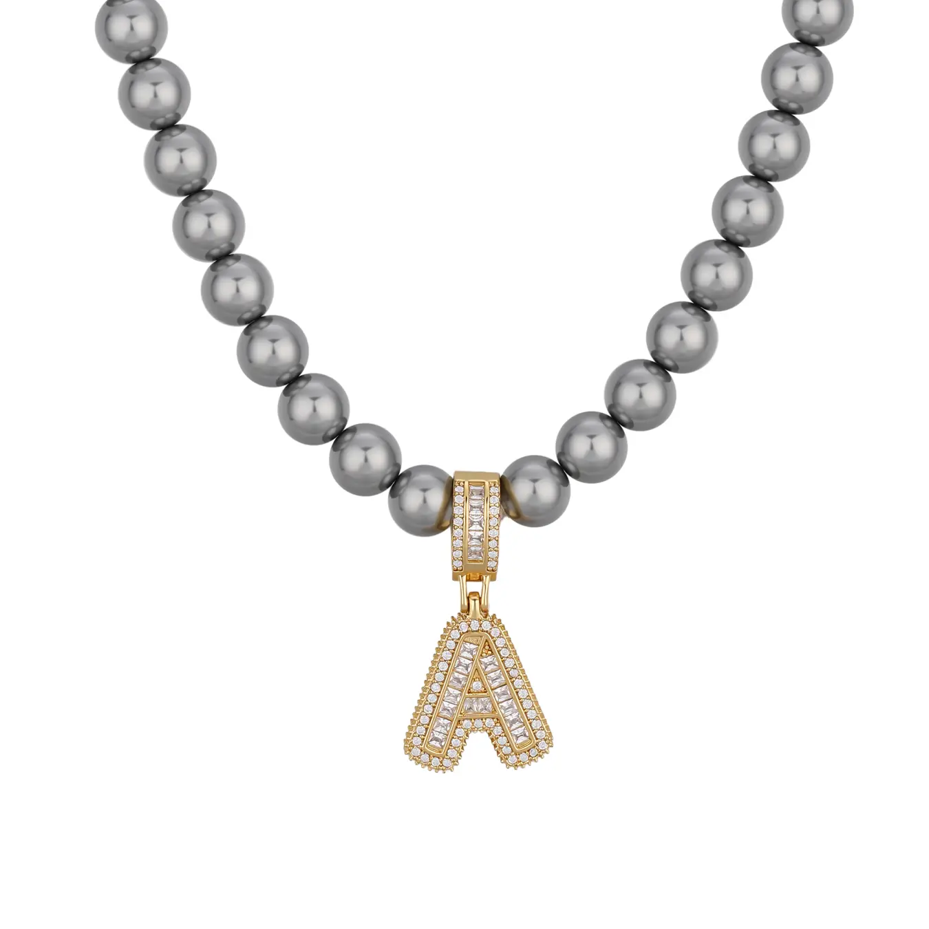 Unisex Gold Initial Chain Jewelry Necklaces, A-Z Alphabet Pendant Personalized Jewelry, Daily/Party Wear Gift for Women & Teens, Personalized Ltr., Metal Chain