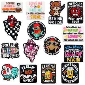 5pcs Silicone Focal Beads Set, Animal and Text Themes, Perfect for Fun DIY Beaded Pens, Bracelets, Necklaces, Bag Charms, and Phone Straps.