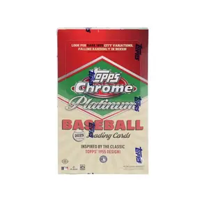 2025 Topps Chrome Platinum Baseball Hobby Box