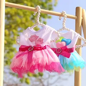 Summer Pet Clothes Small Dog Dress Summer Princess Dog