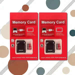 Memory card, Micro SD card, micro tf memory card with adapter, TF memory card, suitable for camera desk, suitable for tablet computer/camera/mobile phone/laptop/PC/ car audio/game console/audio - safely store your files!