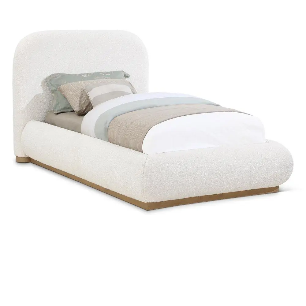 Vaughn Cream Twin Bed