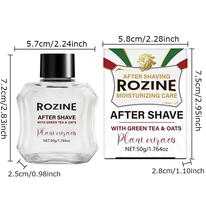 Ten pack 】ROZINO After Shave Lotion for Men | Soothing Post-Shave
