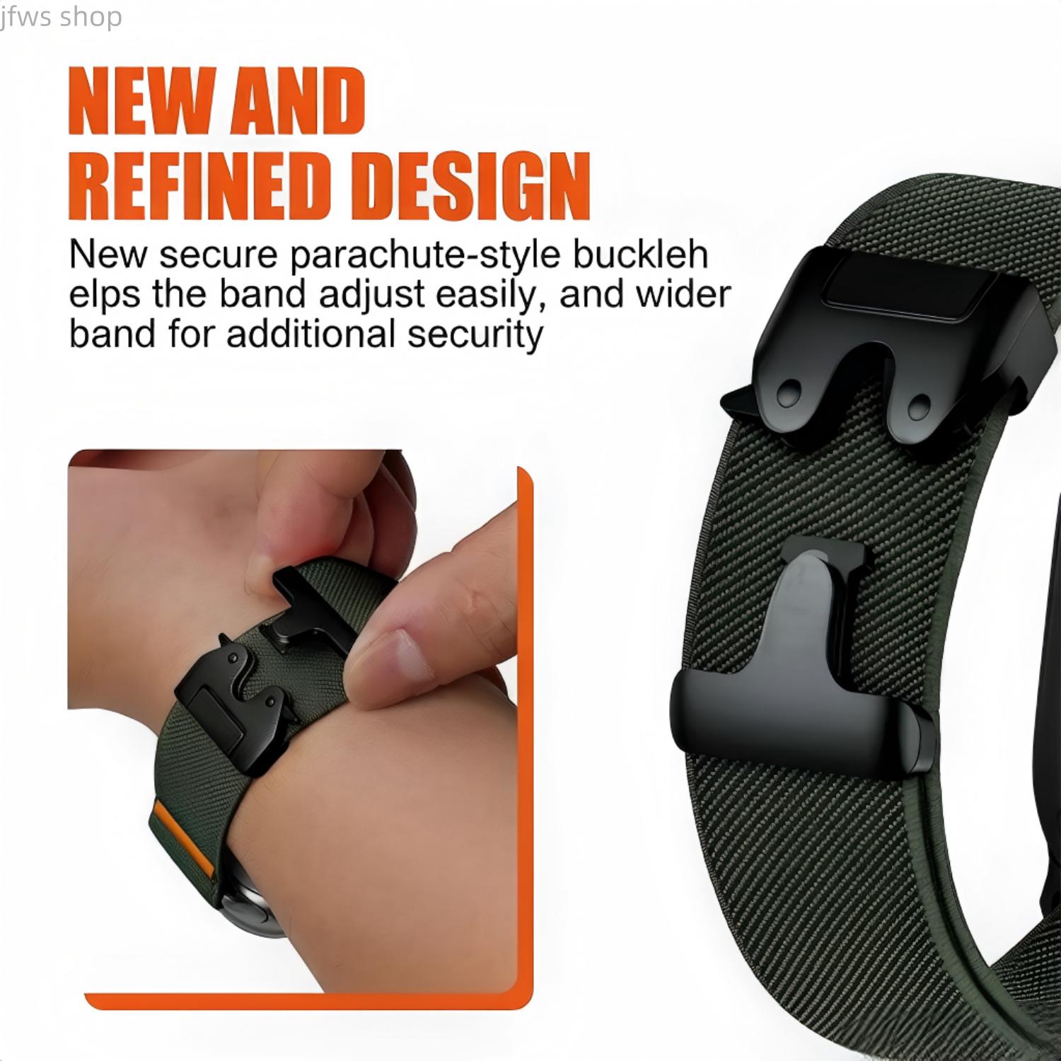 iWatch Band Parachute Buckle Nylon Stretchy Nylon Loop Strap Compatible With Ultra 3 Ultra 2 Ultra 49mm Series 11 10 9 8 7 6 SE 38mm 40mm 41mm 42mm 44mm 45mm 46mm Adjustable Comfortable Durable Lightweight Smartwatch Strap Daily