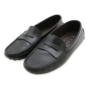 Pre-owned TOD'S Calfskin Small Leather Goods Gommini Leather Loafer