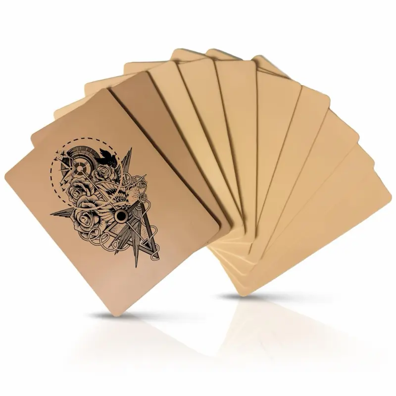 10-Pack Tattoo Practice Skins | Dual Skin Tones | 3mm Thick