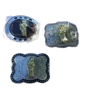 Hebillas de San Juditas Belt Buckle for Men and Women