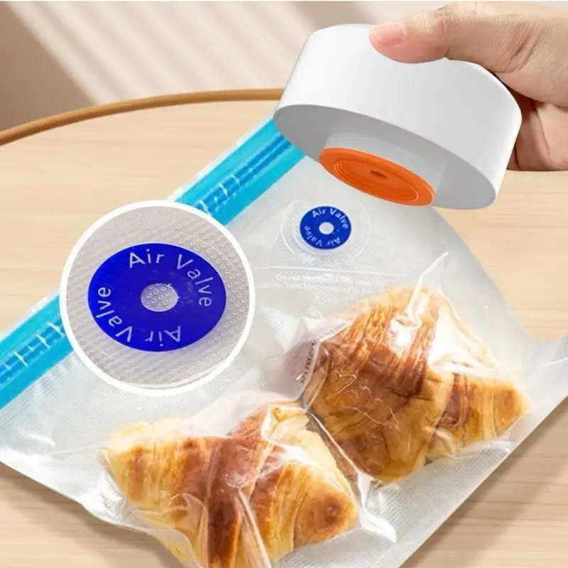Reusable Silicone Vacuum Sealer Kit - Compatible with 32 oz/64 oz Wide-Mouth Containers, Regular-Mouth Mason Jars, Wine Bottles & Canning Uses - Ideal for Travel just the lids