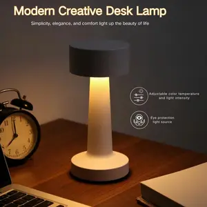 Fashionable Modern Mood Lighting USB Dumbbell Lamp, Adjustable Three Colors, Adjustable Lighting, Touch Control, Perfect Gift for Home and Friends, Living Room Bedroom Study Party Led Mood Lamp