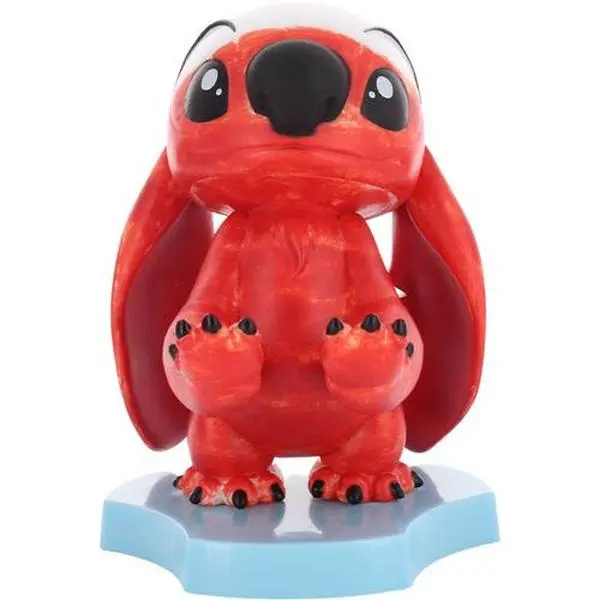 Lilo & Stitch Badness Level Stitch Holdem - Mini Cable Guys Cellphone Mobile Accessory, TV Movie Char Collectible Action Figurine Device Holder