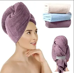3 Pack Large Microfiber Hair Towel Wraps