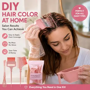 Professional DIY Hair Dye Kit for Easy and Even Hair Coloring at Home