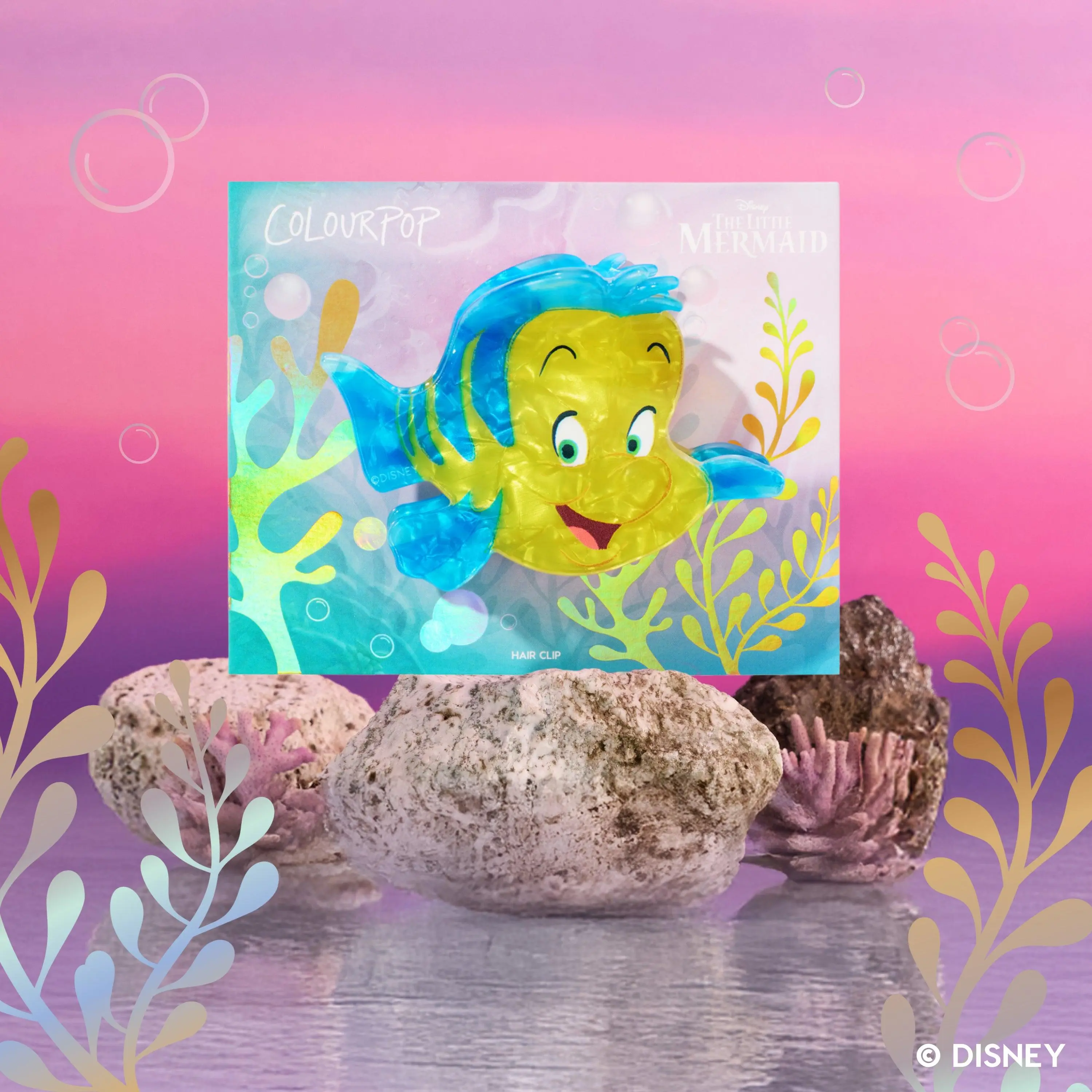 ColourPop & Disney's The Little Mermaid Flounder Hair Clip ColourPop & Disney's The Little Mermaid Flounder Hair Clip