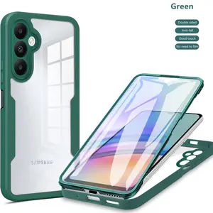 For Samsung S26 S25 Edge S23 S24 S25 FE S22 Plus S24 Ultra 5G Magnetic Wireless Charging Full Body Protector Cover 360 Front + Back All-Inclusive Protective Phone Case