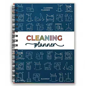 ADHD Cleaning Planner - Cleaning Schedule and Checklist Organizer for Adults and Teens - Daily, Weekly & Monthly Household Cleaning Checklist for ADHD Minds - Stress-Free Housework