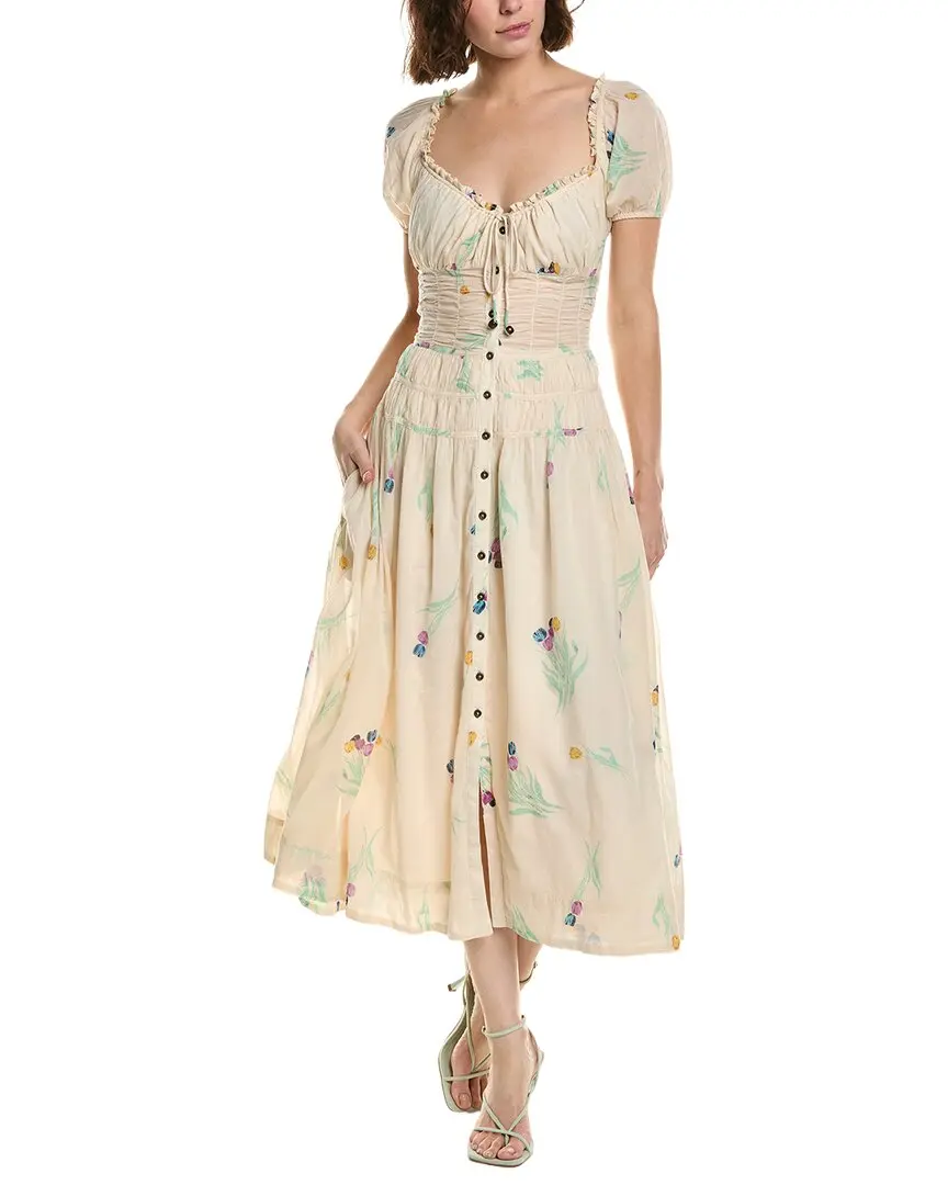 Free People Complete Me Midi Dress
