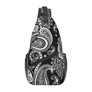 Crossbody Chest  Hiking Classic Paisley Print Shoulder  Folding Large Capacity Fashion Durable Can Be Used For Shopping, Work, Leisure  Beach  Fishing   Accessories Must Have  For School Back Christmas Gifts bag travel backpack