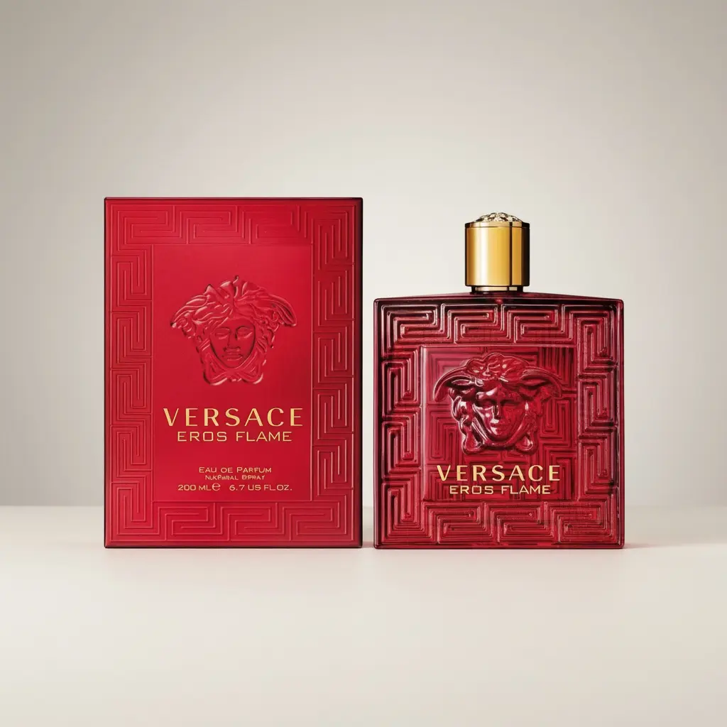 Versace Eros Flame Eau de Parfum (EDP) for Men, Luxury Men's Fragrance for Daily Wear
