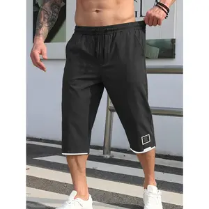 Men's Lightweight Casual Summer Shorts, Elastic Comfort Fit, Multiple Colors, Ideal for Daily Commute & Outdoor Activities