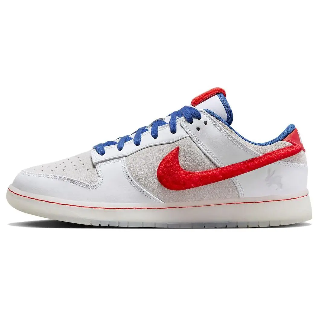 Nike Dunk Low Year Of The Rabbit White Candy' Versatile Cushioned Durable Skate Shoes Unisex FD4203-161